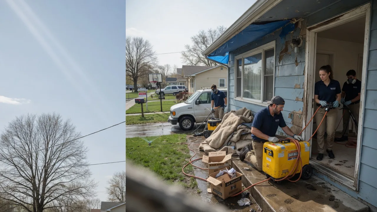 Basement Flood Cleanup in Garden City, KS near me